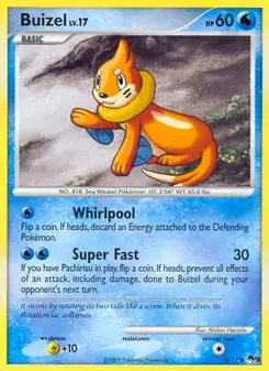 Buizel 6/17 POP Series 9 Pokémon card