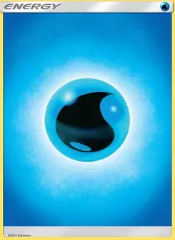 Water Energy 166/149 Sun & Moon Pokémon card