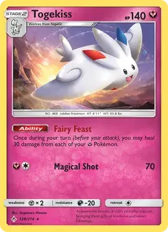 Togekiss 138/214 Unbroken Bonds Pokémon card