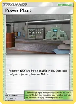 Power Plant 183/214 Unbroken Bonds Pokémon card