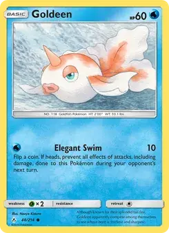 Goldeen 48/214 Unbroken Bonds Pokémon card