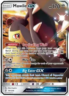 Mawile GX 141/236 Unified Minds Pokémon card