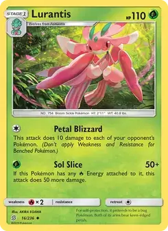 Lurantis 16/236 Unified Minds Pokémon card