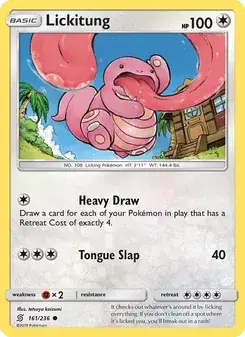 Lickitung 161/236 Unified Minds Pokémon card