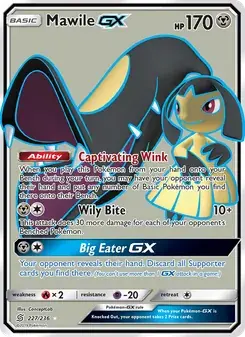 Mawile GX 227/236 Unified Minds Pokémon card