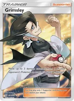 Grimsley 234/236 Unified Minds Pokémon card