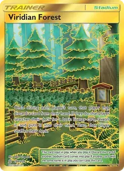 Viridian Forest 256/236 Unified Minds Pokémon card
