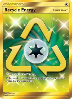 Recycle Energy 257/236 Unified Minds Pokémon card