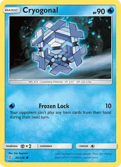 Cryogonal 46/236 Unified Minds Pokémon card