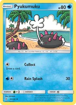 Pyukumuku 52/236 Unified Minds Pokémon card