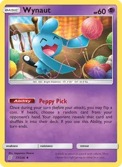 Wynaut 77/236 Unified Minds Pokémon card