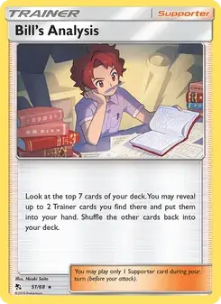 Bill’s Analysis 51/68 Hidden Fates Pokémon card