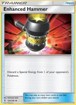Enhanced Hammer 124/145 Guardians Rising Pokémon card