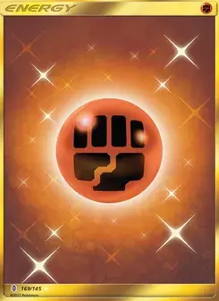 Fighting Energy 169/145 Guardians Rising Pokémon card