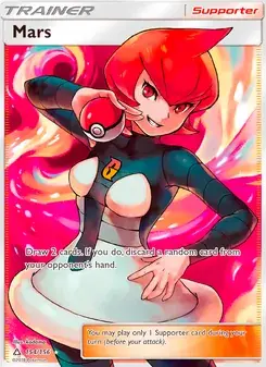 Mars 154/156 Ultra Prism Pokémon card