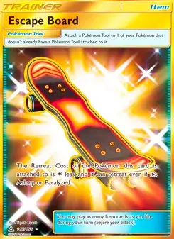 Escape Board 167/156 Ultra Prism Pokémon card