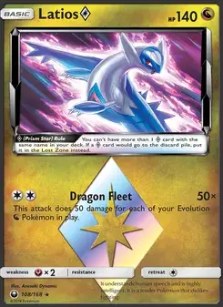 Latios ◇ 108/168 Celestial Storm Pokémon card