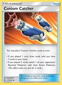 Custom Catcher 171/214 Lost Thunder Pokémon card