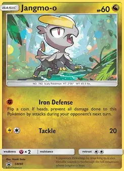 Jangmo-o SM40 SM Black Star Promos Pokémon card