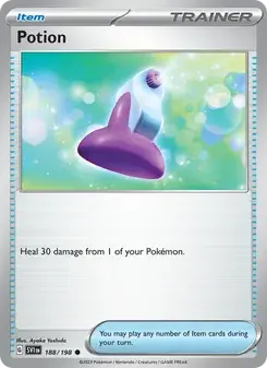 Potion 188/198 Scarlet & Violet Pokémon card