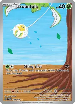 Tarountula 199/198 Scarlet & Violet Pokémon card
