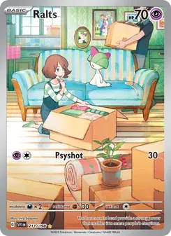 Ralts 211/198 Scarlet & Violet Pokémon card