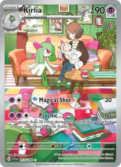 Kirlia 212/198 Scarlet & Violet Pokémon card