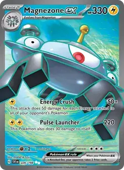 Magnezone ex 226/198 Scarlet & Violet Pokémon card