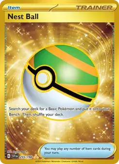 Nest Ball 255/198 Scarlet & Violet Pokémon card