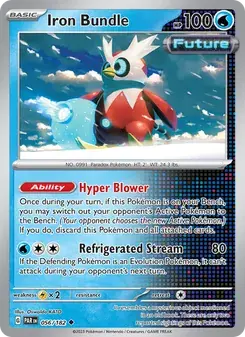 Iron Bundle 056/182 Paradox Rift Pokémon card