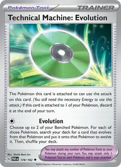 Technical Machine: Evolution 178/182 Paradox Rift Pokémon card