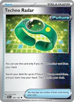 Techno Radar 180/182 Paradox Rift Pokémon card