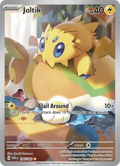 Joltik 196/182 Paradox Rift Pokémon card