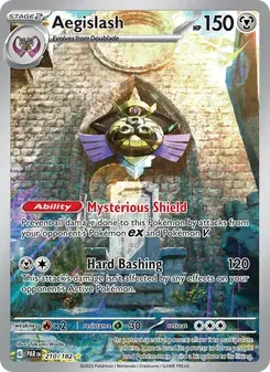 Aegislash 210/182 Paradox Rift Pokémon card