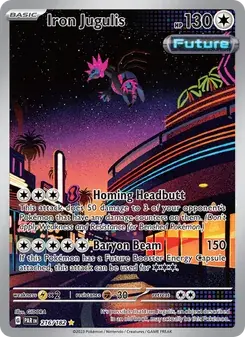 Iron Jugulis 216/182 Paradox Rift Pokémon card