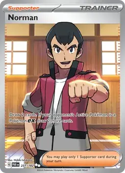 Norman 237/182 Paradox Rift Pokémon card