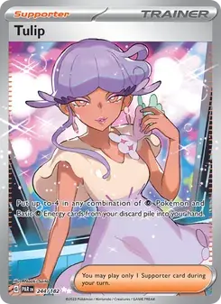 Tulip 244/182 Paradox Rift Pokémon card
