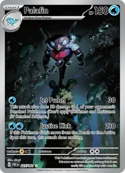 Palafin 225/91 Paldean Fates Pokémon card
