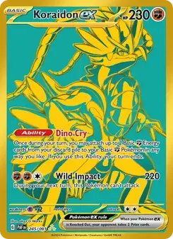 Koraidon ex 245/91 Paldean Fates Pokémon card