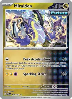 Miraidon 121/162 Temporal Forces Pokémon card