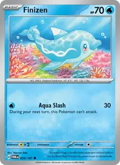Finizen 059/167 Twilight Masquerade Pokémon card