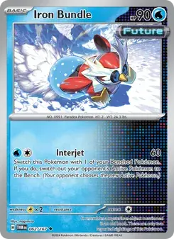 Iron Bundle 062/167 Twilight Masquerade Pokémon card