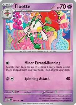 Floette 087/167 Twilight Masquerade Pokémon card