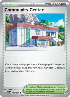 Community Center 146/167 Twilight Masquerade Pokémon card