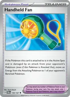 Handheld Fan 150/167 Twilight Masquerade Pokémon card