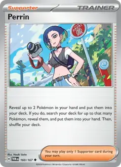 Perrin 160/167 Twilight Masquerade Pokémon card