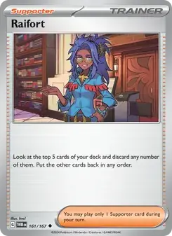 Raifort 161/167 Twilight Masquerade Pokémon card