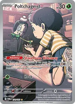 Poltchageist 171/167 Twilight Masquerade Pokémon card