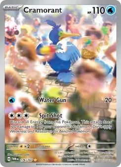 Cramorant 176/167 Twilight Masquerade Pokémon card