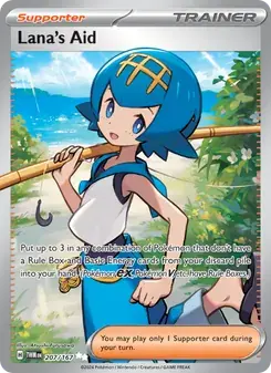 Lana's Aid 207/167 Twilight Masquerade Pokémon card
